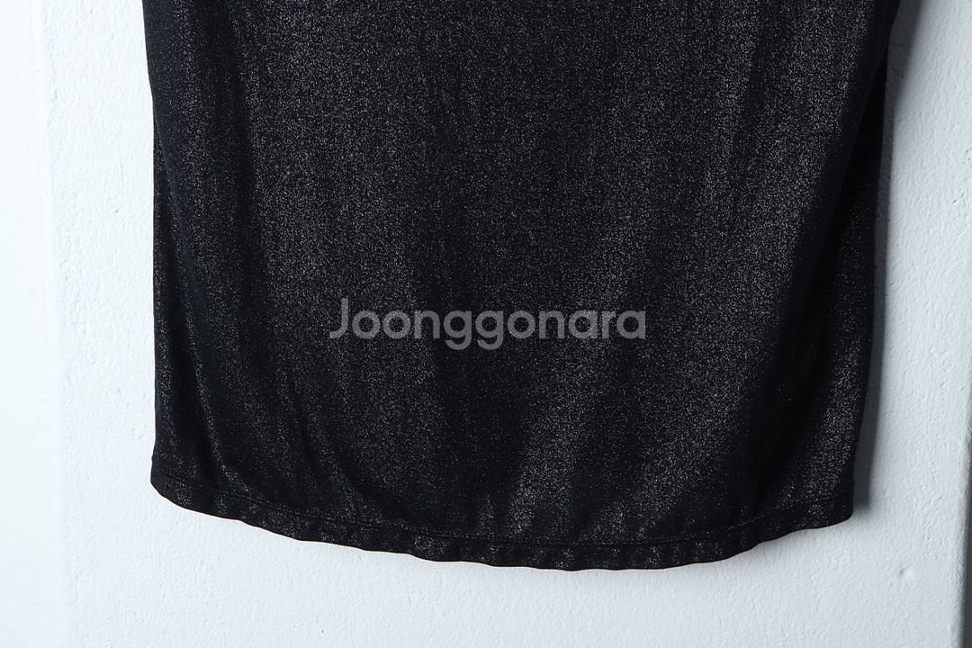 W(M) 브랜드빈티지 반팔 티셔츠 제이콥 민소매 블랙--4