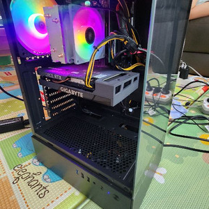 i5-9400F, RTX 3050 조합의 조립 PC
