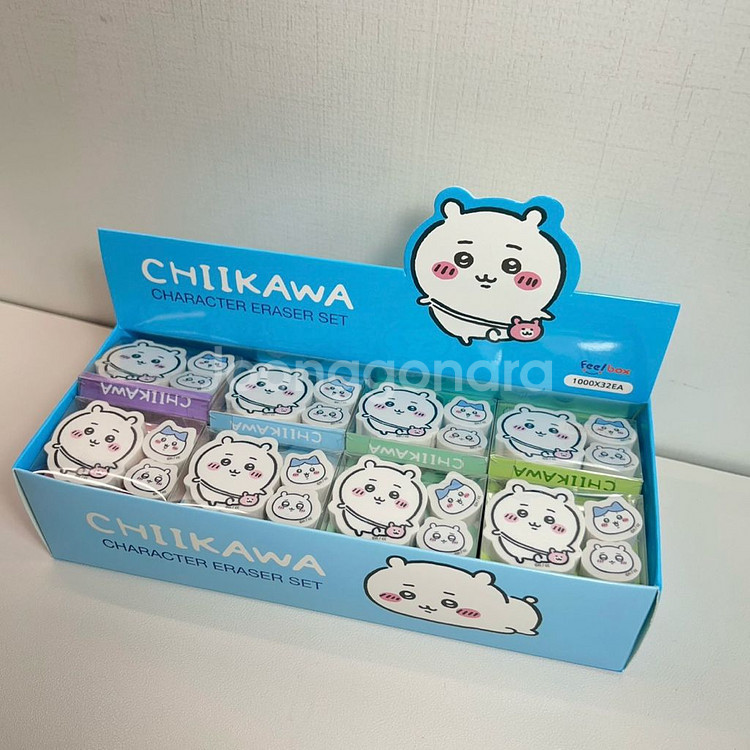 먼작귀 치이카와 지우개 세트 판매합니다--0
