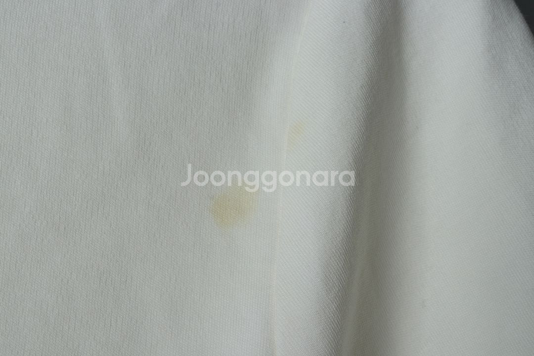 W(M-L) 코스 반팔 티셔츠 작은오염 무지--2