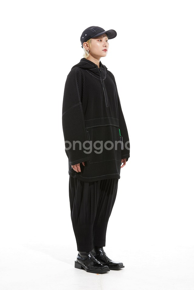 [Free] 리플레이스먼트 플리츠 스티치 아노락--0
