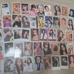 여돌 포카 판매 아이브 에스파 트와이스 르세라핌 아이들