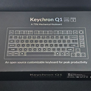 [ 키크론 Q1 knob Ver.2 ] 커스텀 키보드