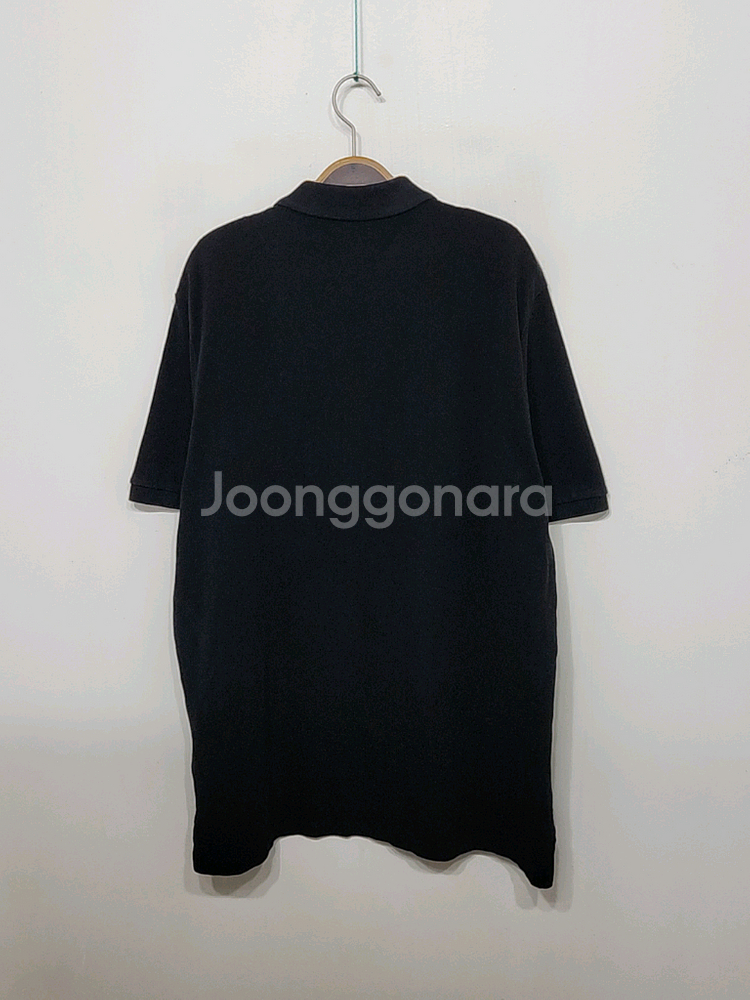 (XL) 랄프로렌 폴로 반팔 카라티 블랙 PK 티셔츠--5