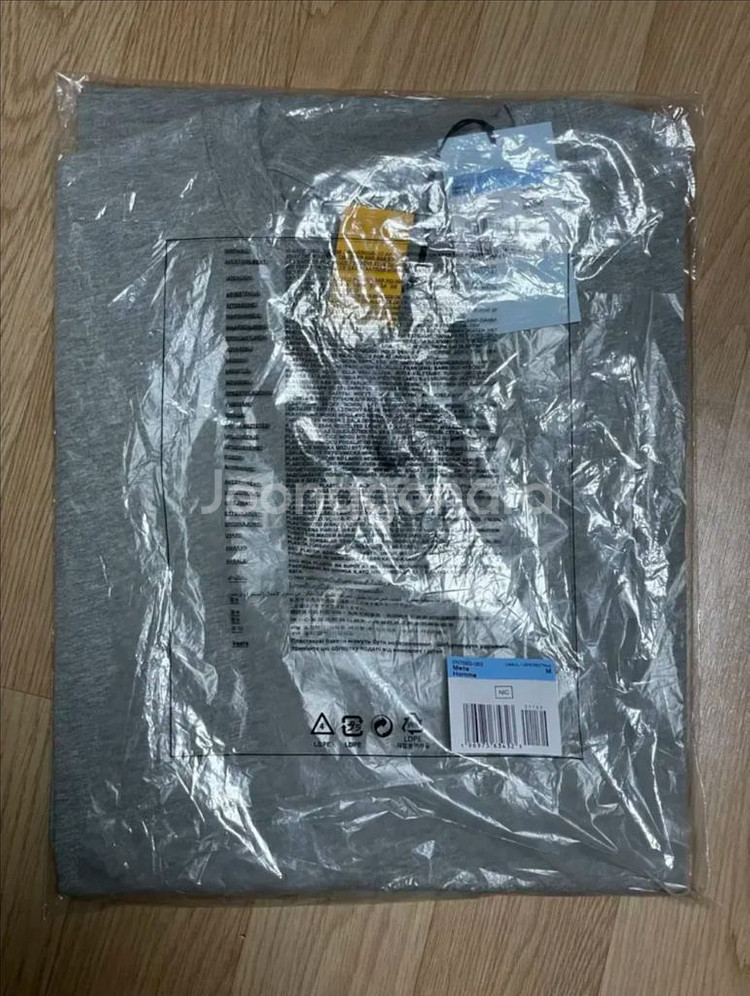 [M] 나이키 녹타 맥스 90 티셔츠 다크 헤더 그레이--3