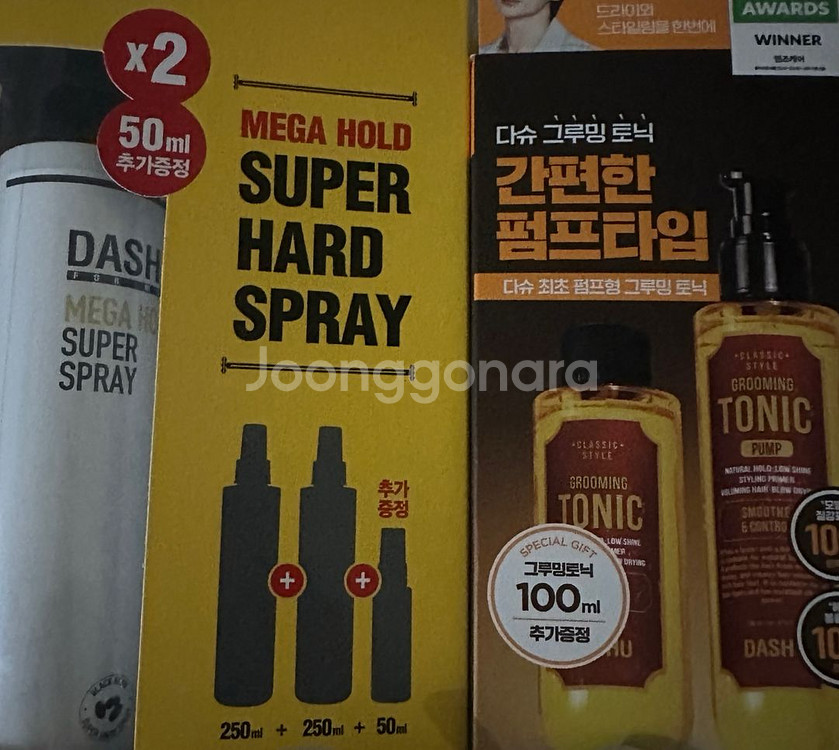 다슈 그루밍 토닉 헤어스프레이--0