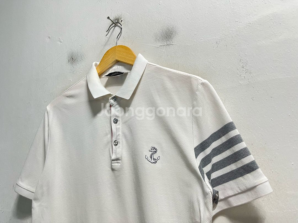 105 THOM BROWNE 톰브라운 반팔티--1