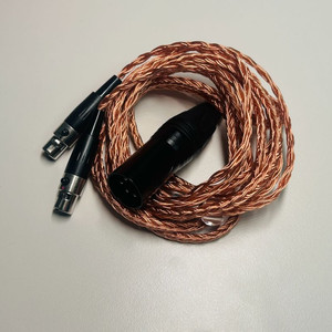 헤드폰용 mini XLR - XLR 금동합금선 팝니다