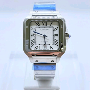 까르띠에 산토스 42mm 화이트