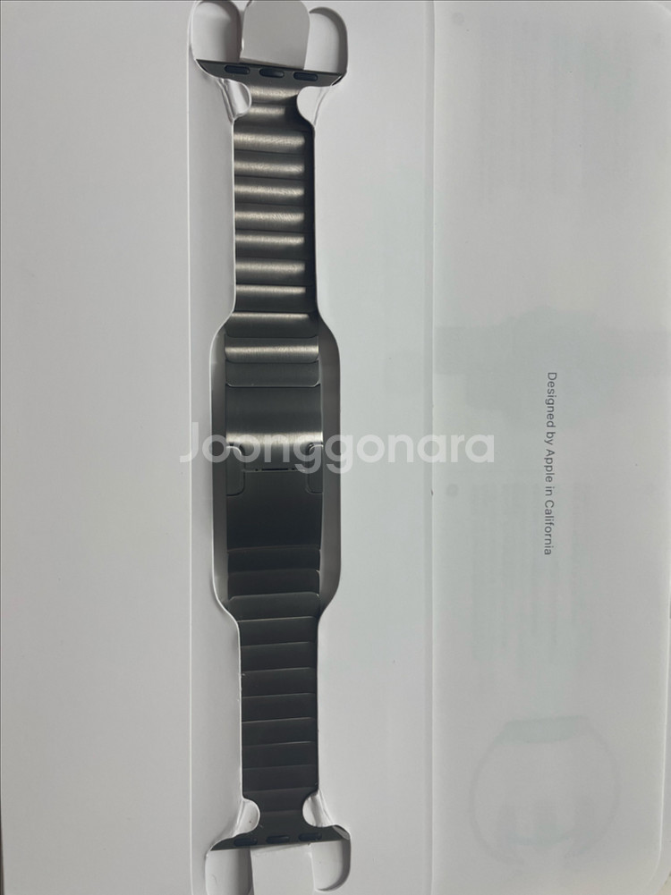 애플워치 링크브레이슬릿 내추럴 42mm 신품급--0