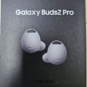 갤럭시 버즈2 프로 화이트 본체,왼쪽,오른쪽 이어버드