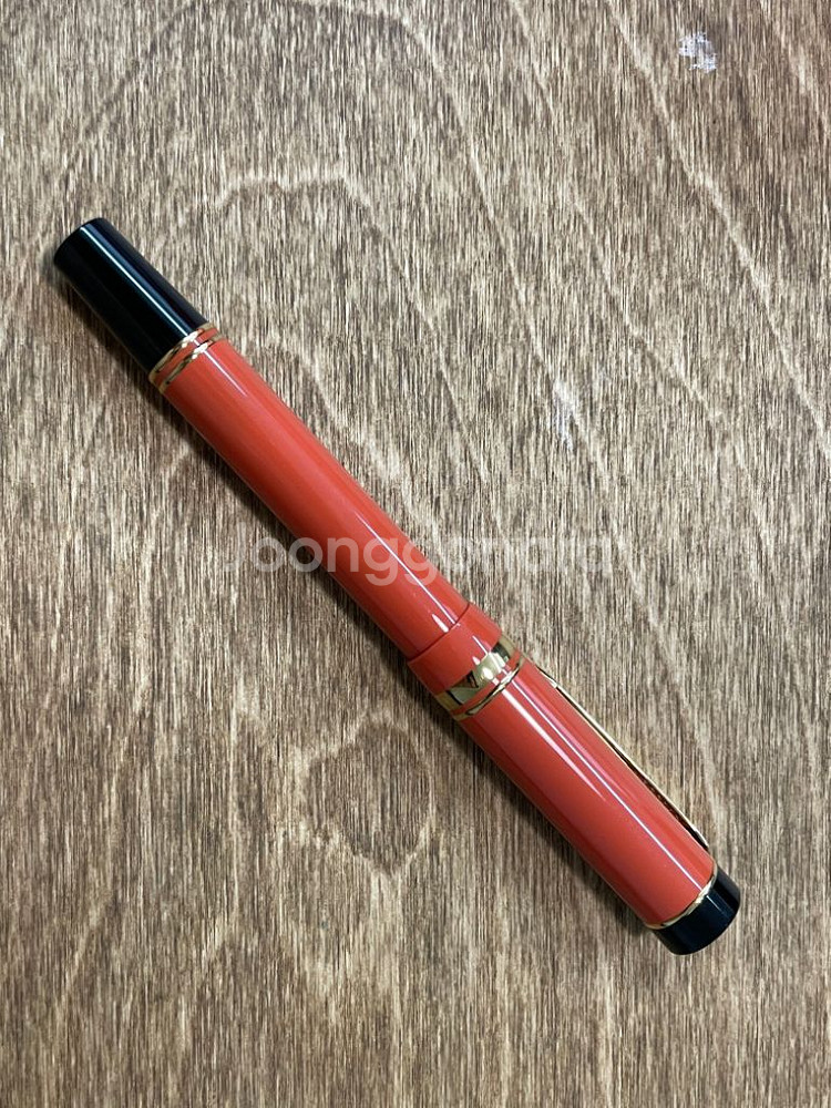파카 만년필 듀오폴드 인터내셔널 1세대 오렌지 18K--3
