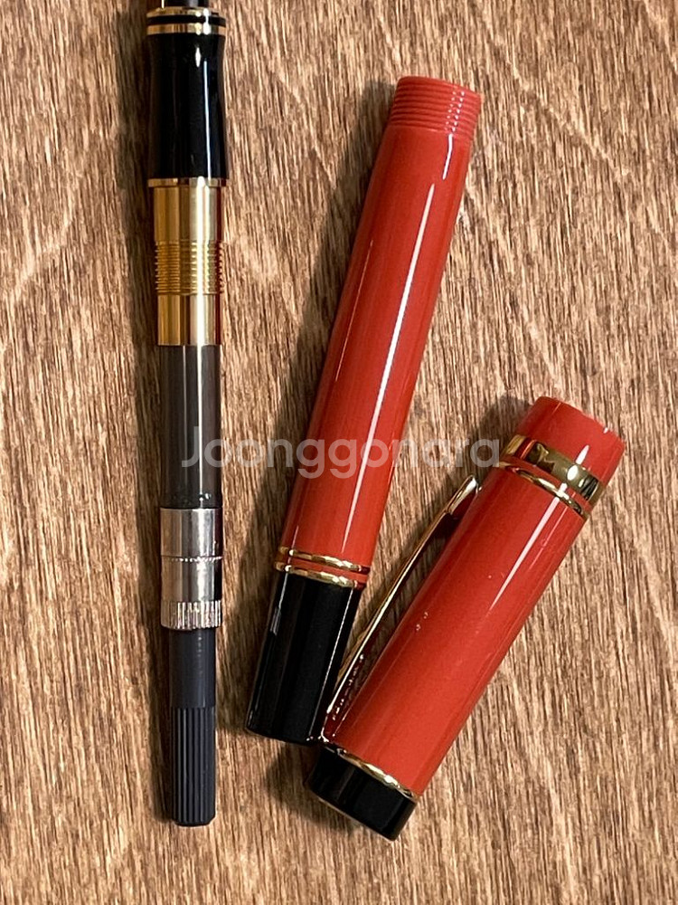 파카 만년필 듀오폴드 인터내셔널 1세대 오렌지 18K--9