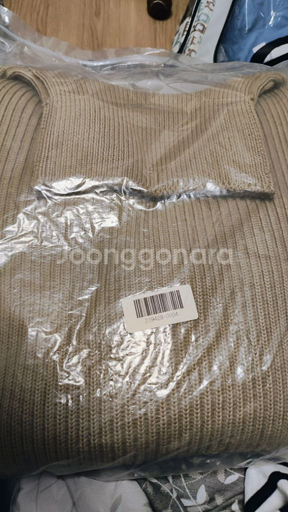 안데르센 안데르센 네이비터틀넥 카멜--0