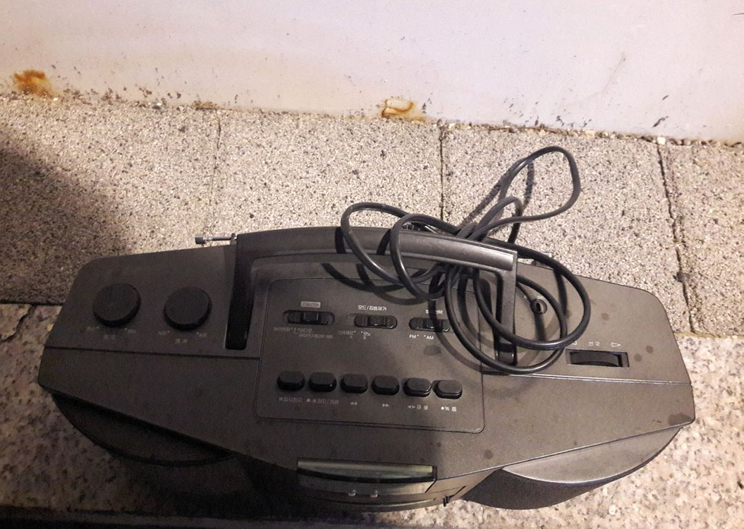 Gold Star(현 LG전자) - 카세트 플레이어 "라디오만 재생가능" 이미지
