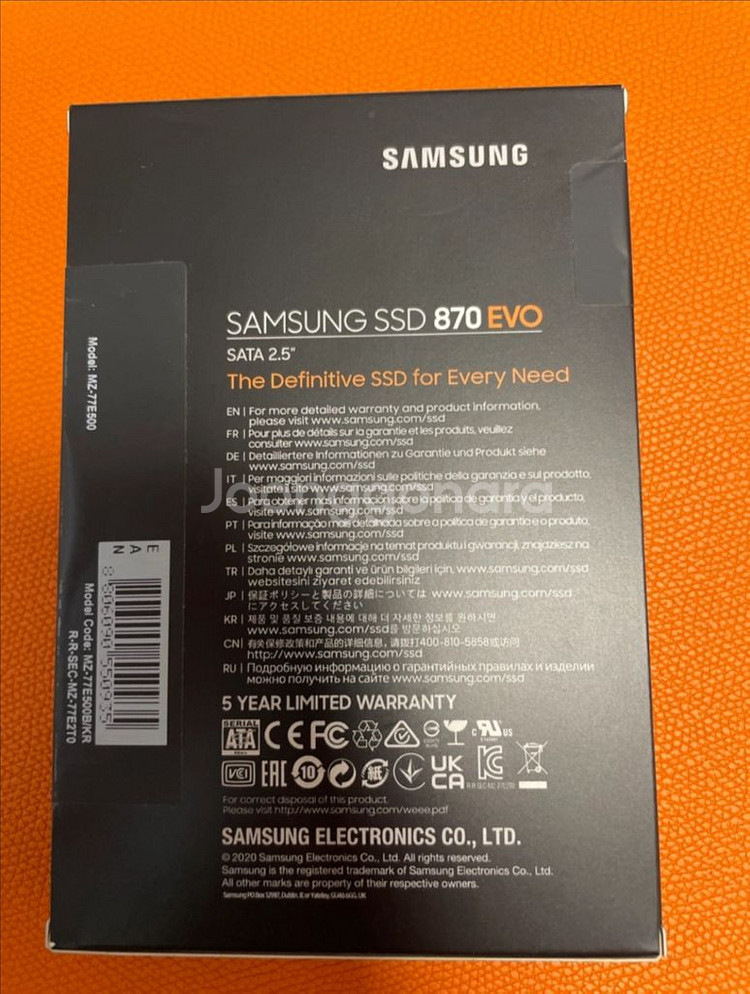 삼성 870 EVO 500GB SSD--1