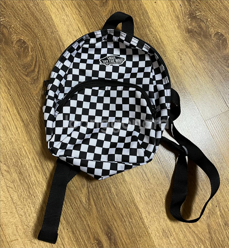 반스 체커보드 미니백팩--0