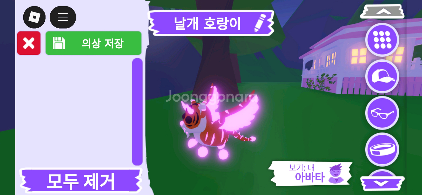 입양하세요 펫 메가네온 날개 호랑이 판매합니다--1