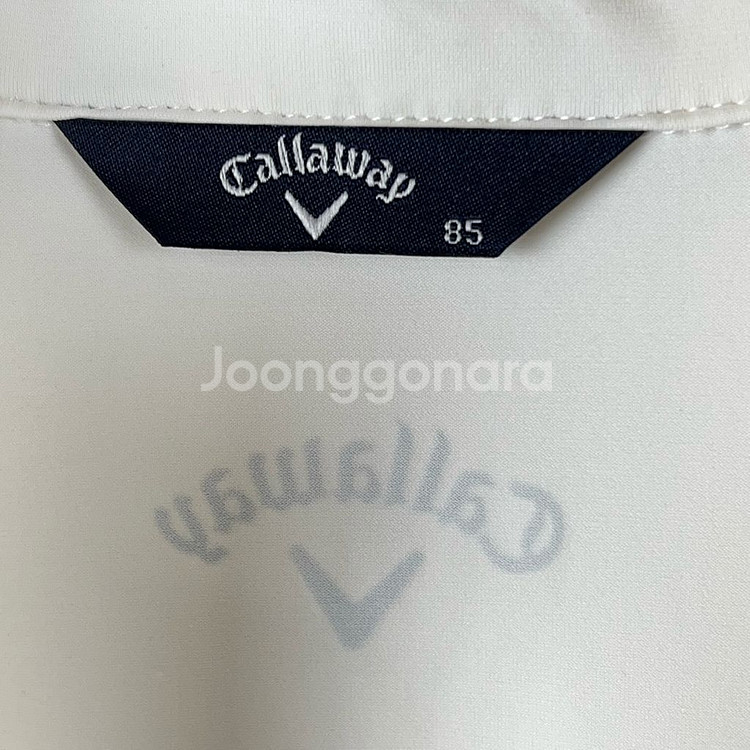 캘러웨이 여성 쿼터집업 민소매 티셔츠 85--3