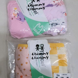 첨이첨이 여아삼각팬티 60호 2매입 2세트 텐셀원단