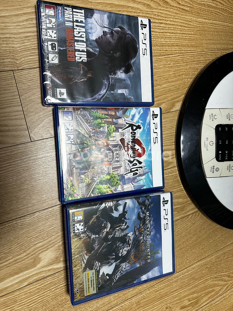 ps5 몬스터헌터 와일즈(스틸북동봉, 코드사용) 판매--0