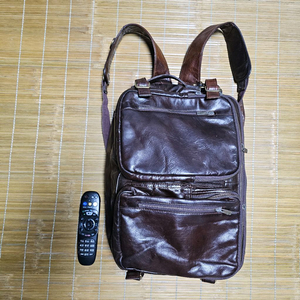 구매시덤)가죽백팩겸 토드백