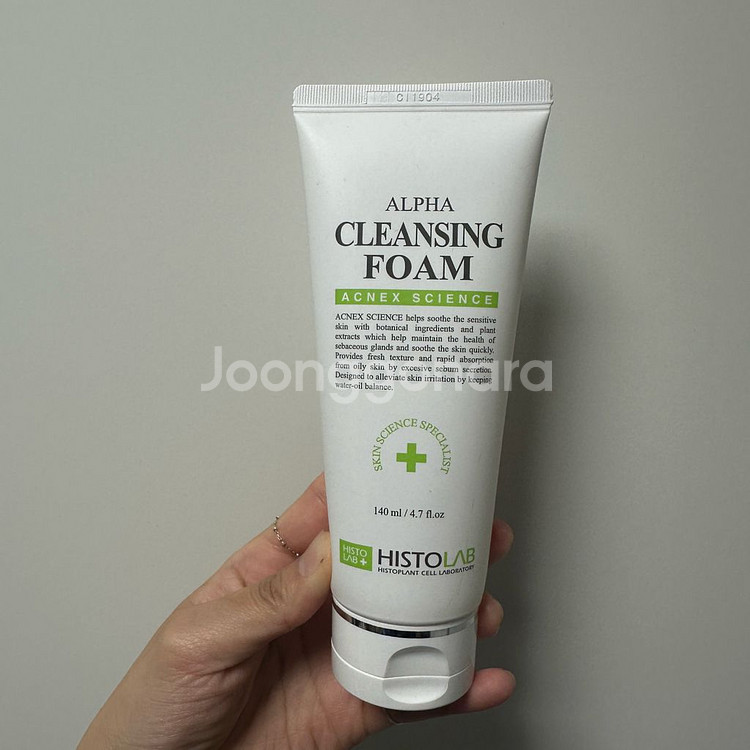 히스토랩 알파 클렌징폼 140ml 새상품--0