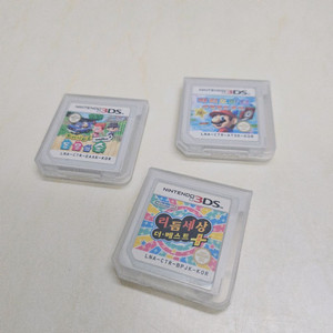 닌텐도 3ds 동숲 리듬세상 마리오파티