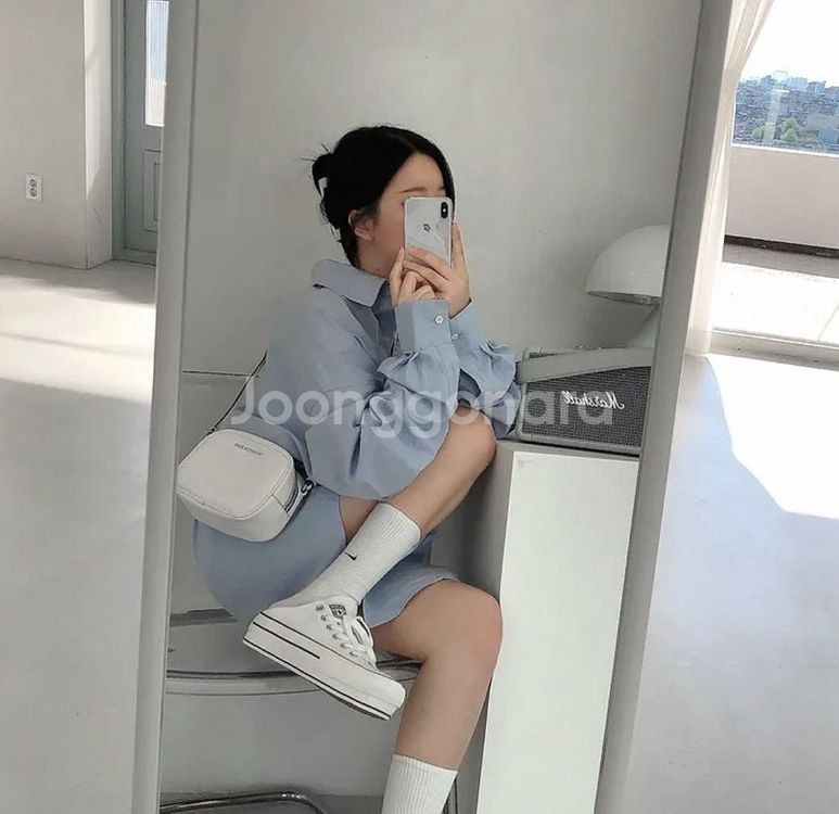 오버핏 셔츠 여리핏 루즈핏 데일리 셔츠 남친셔츠 보호--3