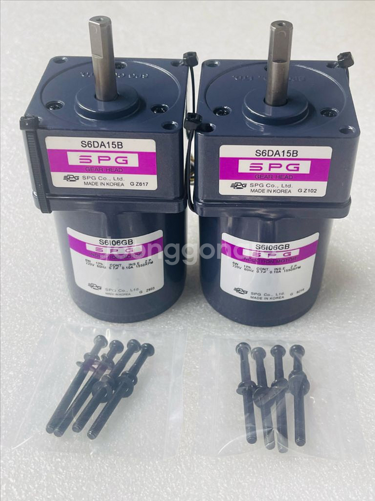 SPG모터. S6DA15B + S6I06GB--0