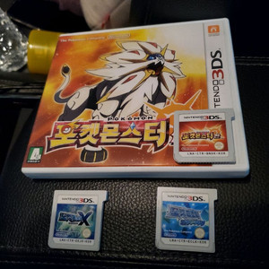 닌텐도 3ds 포켓몬스터 알파사파이어 썬 X 3개 팜