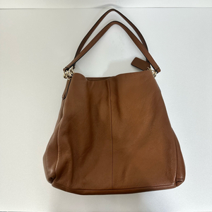 COACH 코치 가죽 토트백 핸드백 가방