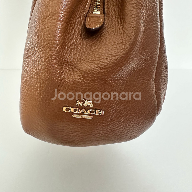 COACH 코치 가죽 토트백 핸드백 가방--3