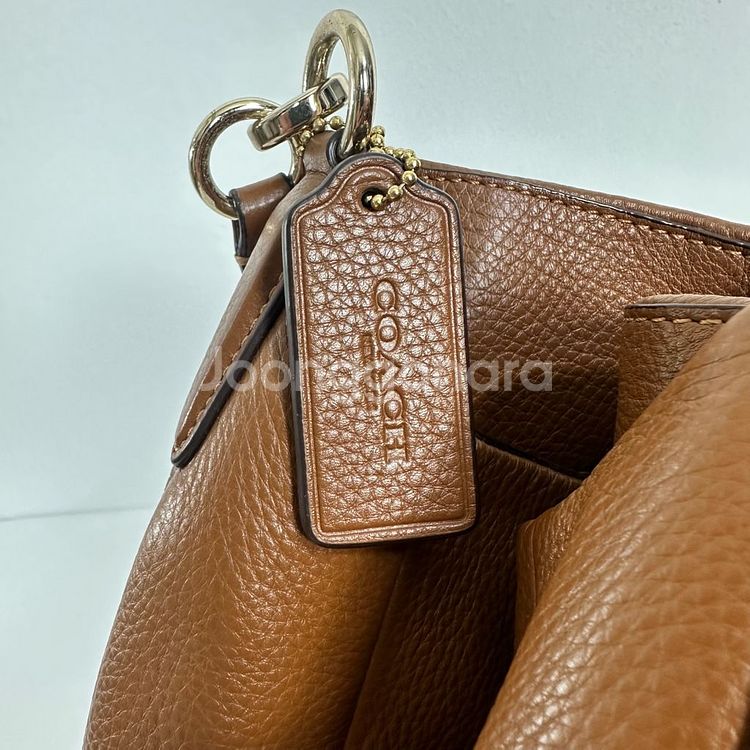 COACH 코치 가죽 토트백 핸드백 가방--5