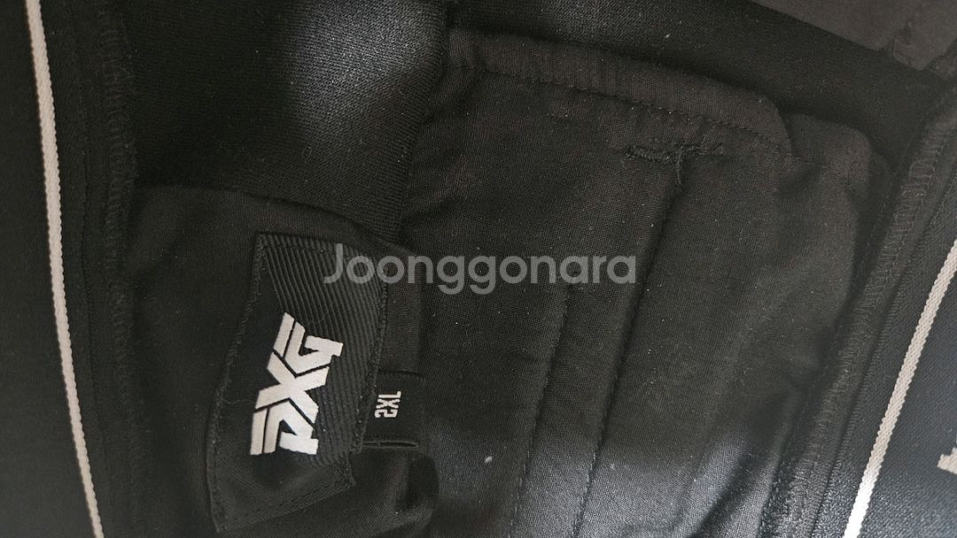pxg 블랙 팬츠--1