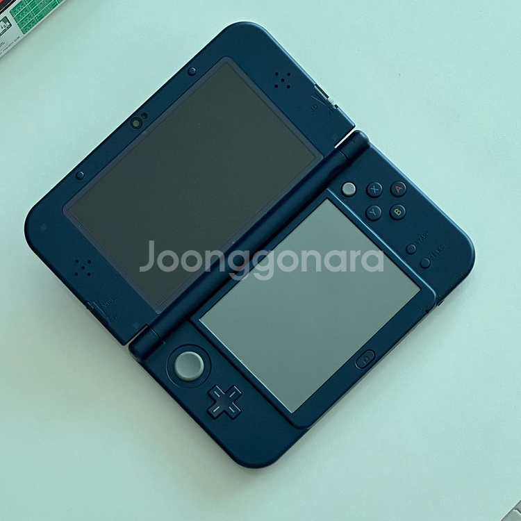 닌텐도 NEW 3DS XL 메탈릭블루 박스셋+충전기--3