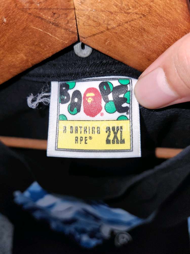 베이프 BAPE 재팬 빅 에이프 헤드 티셔츠 카모--3