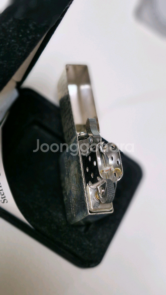 zippo 할리데이비슨 순은지포라이터 한정판--2