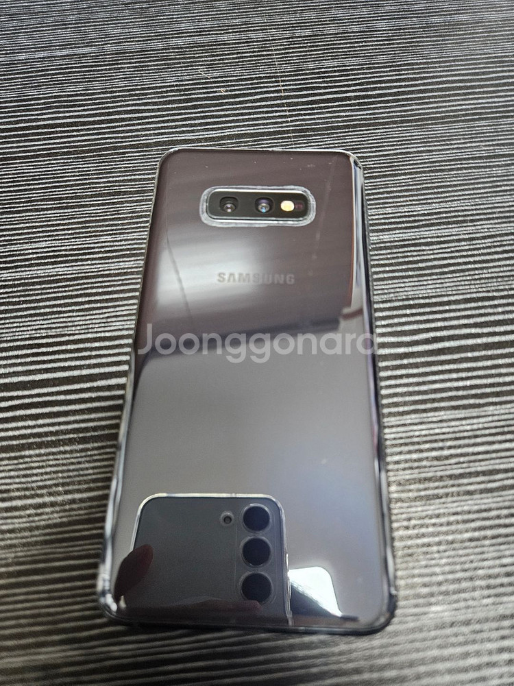 갤럭시 S10e 프리즘 블랙 128GB 무잔상 + 필름--2