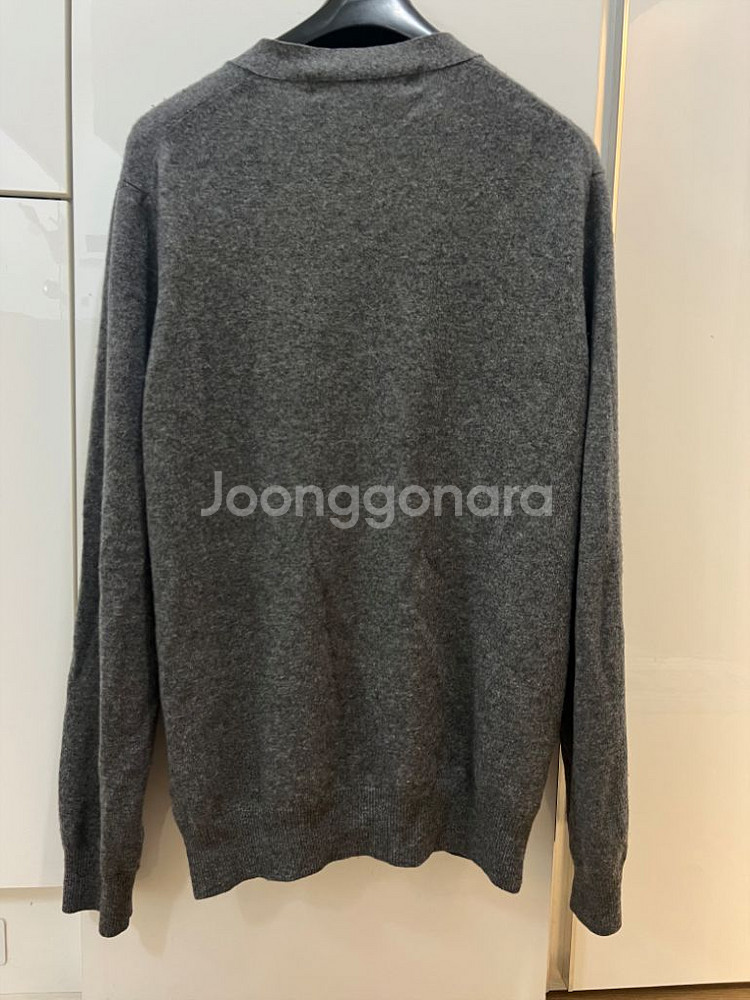 꼼데가르송 차콜 가디건 xl--2