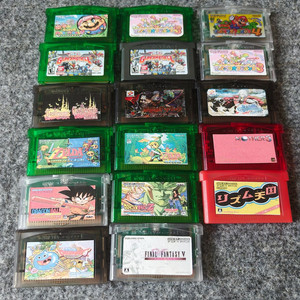 게임보이 어드밴스 GBA 게임팩 영어판