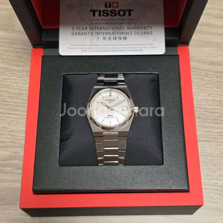 티쏘 PRX 파워매틱 80 MOP 35mm 시계--0
