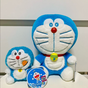 도라에몽 중형 인형 + 인형 키링 세트