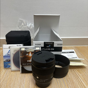 시그마 85mm f1.4 DG DN Art + 필터3종