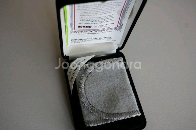 zippo 할리데이비슨 순은지포라이터 한정판--6