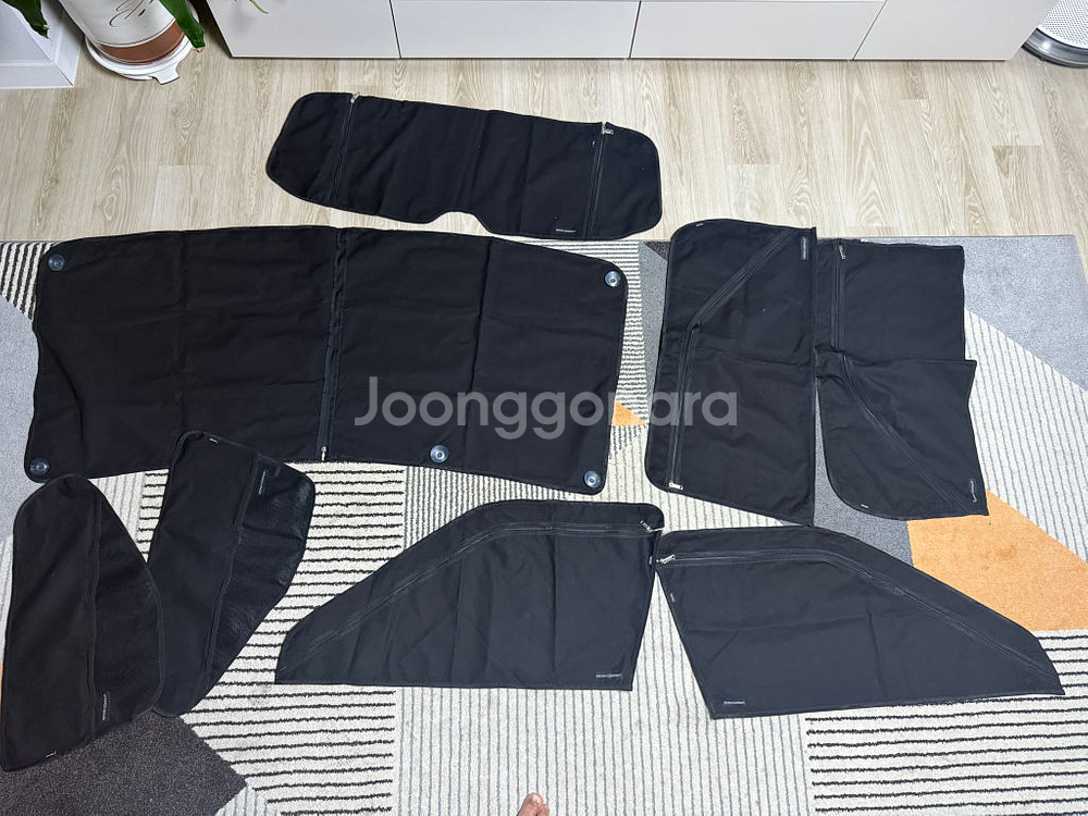 ev9 6인승 차박 매트,창문가리개,평탄화보드--2