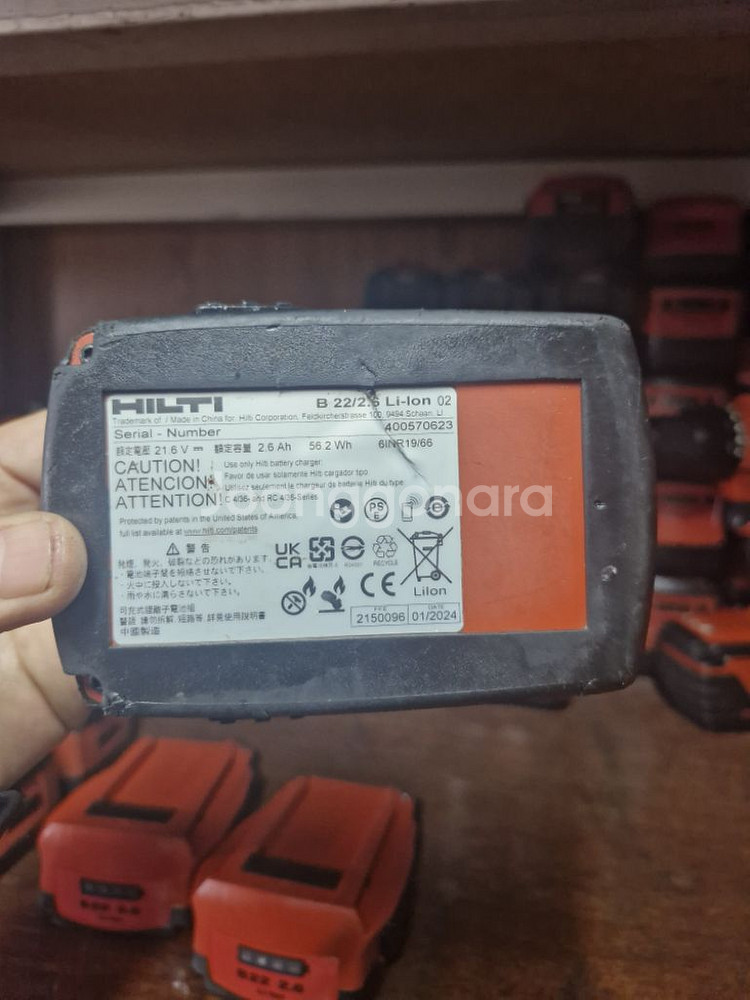 [HILTI]힐티배터리 B22 2.6AH 거의새거 개당--7