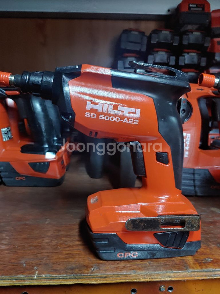 [HILTI]힐티매거진드릴SD5000 2세대신형 본체만--3