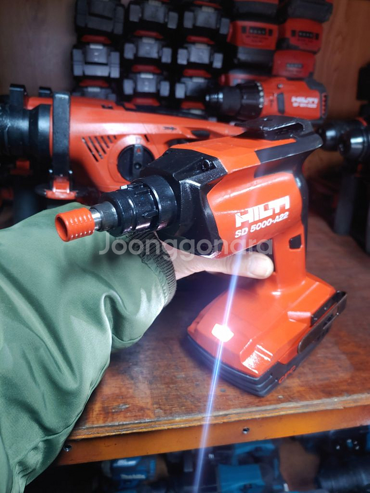 [HILTI]힐티매거진드릴SD5000 2세대신형 본체만--4