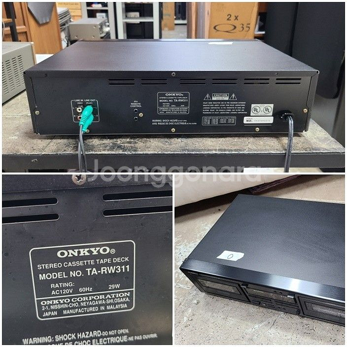 온쿄TA-RW311더블카세트데크--2
